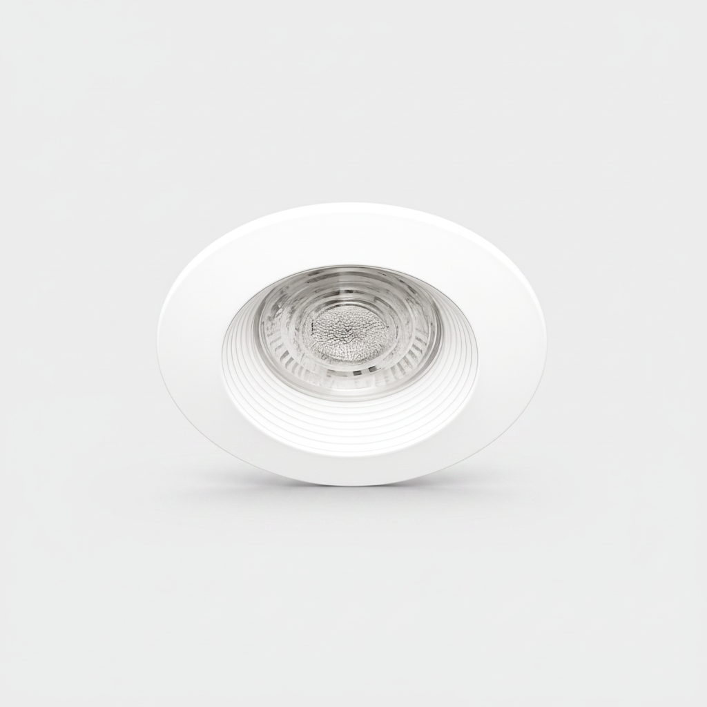 SPOT KADI blanc dimensions 80x26 mm avec ampoule GU10 non fournie