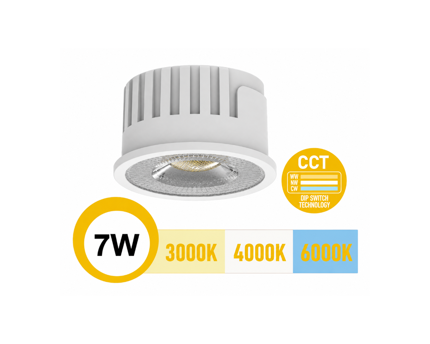 LAMPE MODULE 7W 3CCT