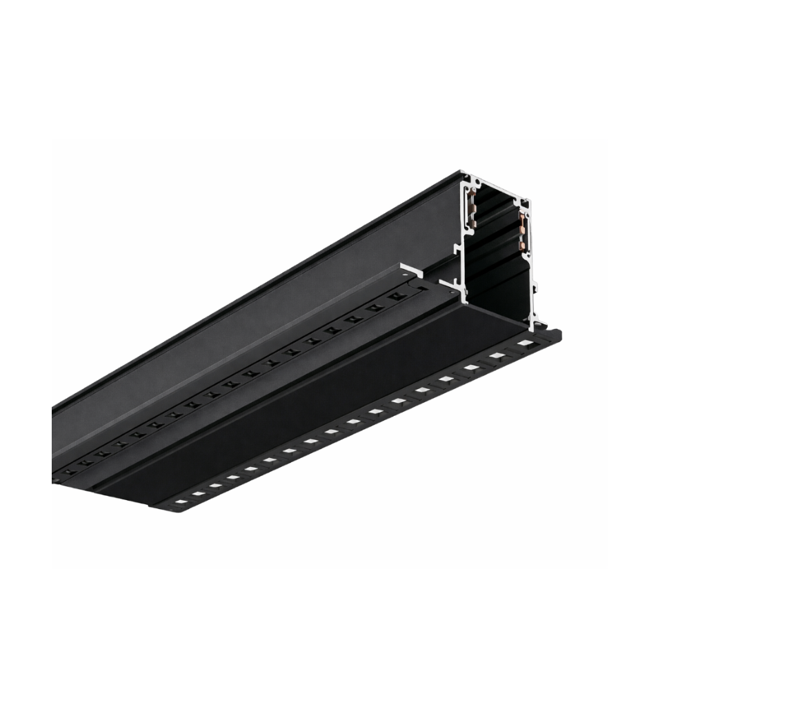 RAIL MAGNETIQUE ENCASTRE BA13 A ENDUIRE