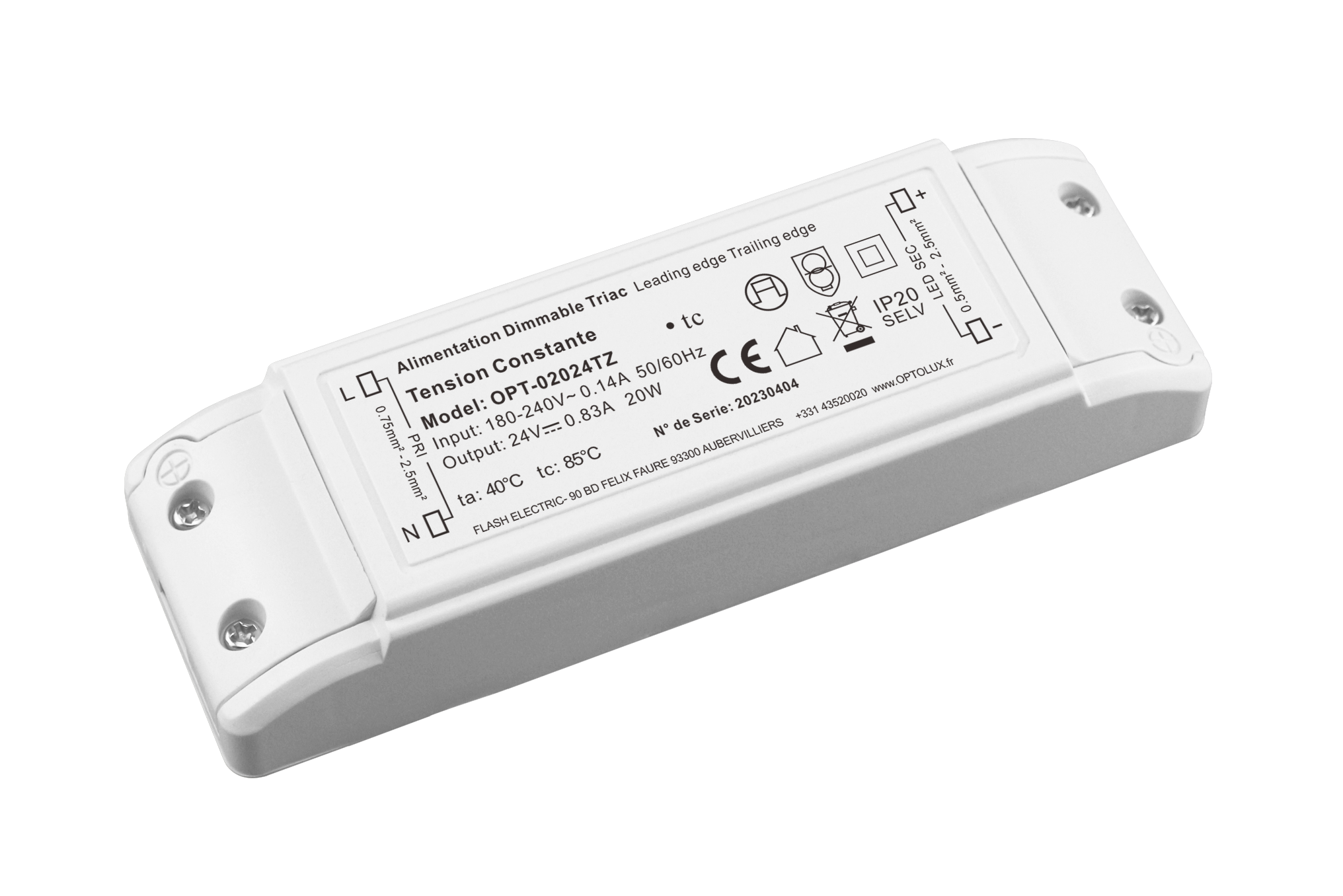 DRIVER TRIAC 24V 20W