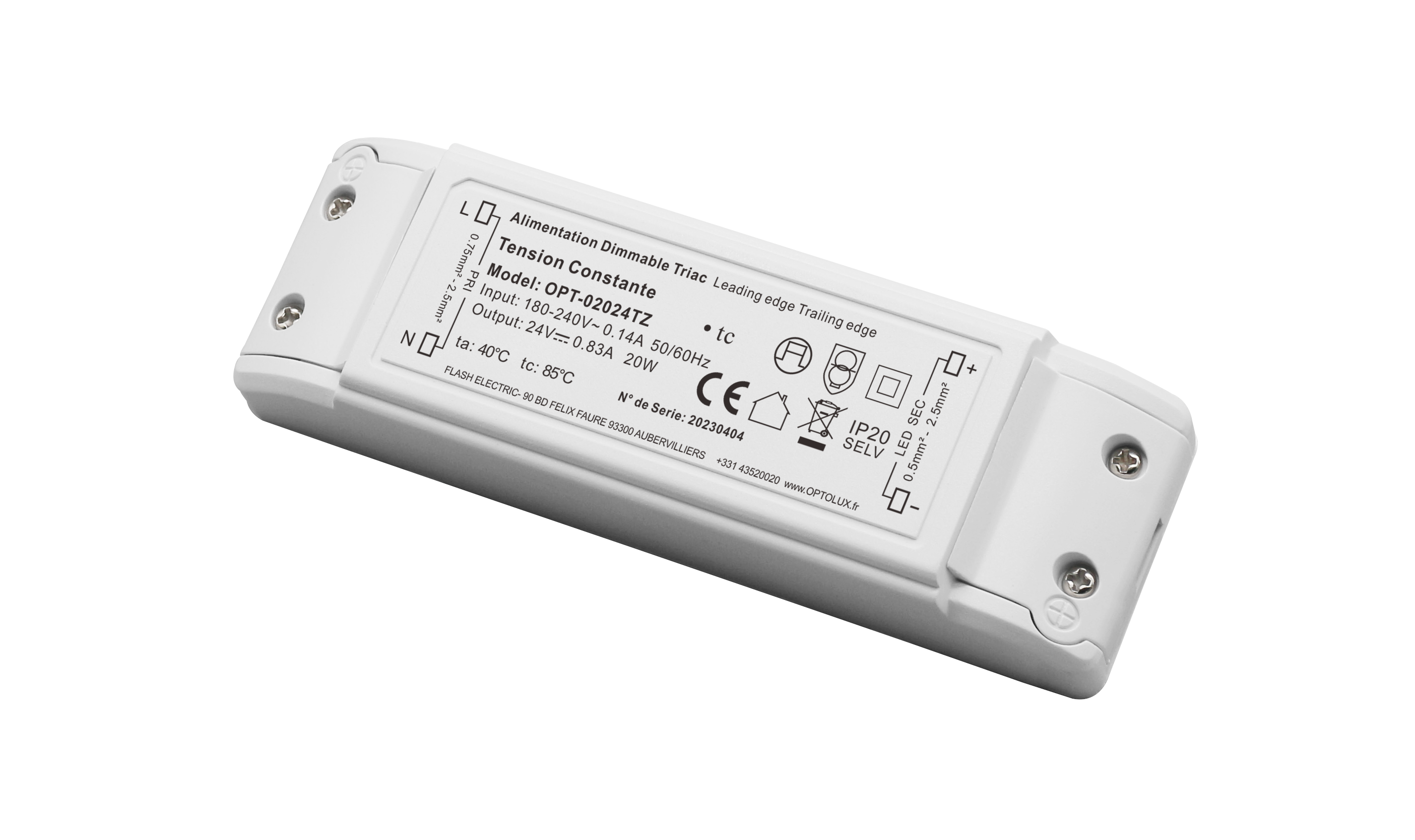 DRIVER TRIAC 24V 20W