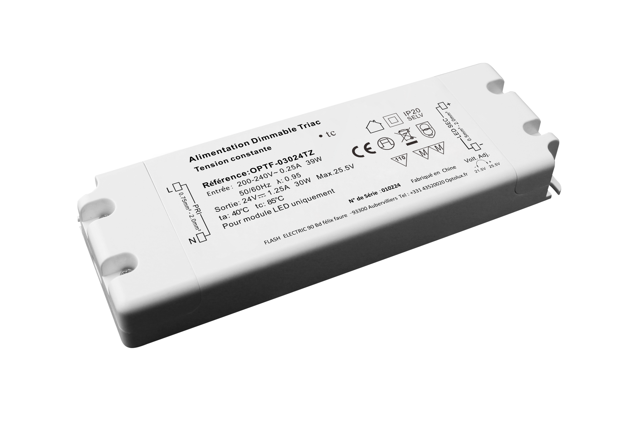 DRIVER TRIAC 24V 30W