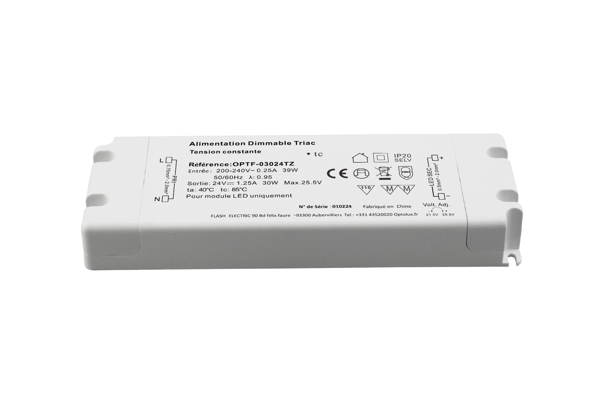 DRIVER TRIAC 24V 30W