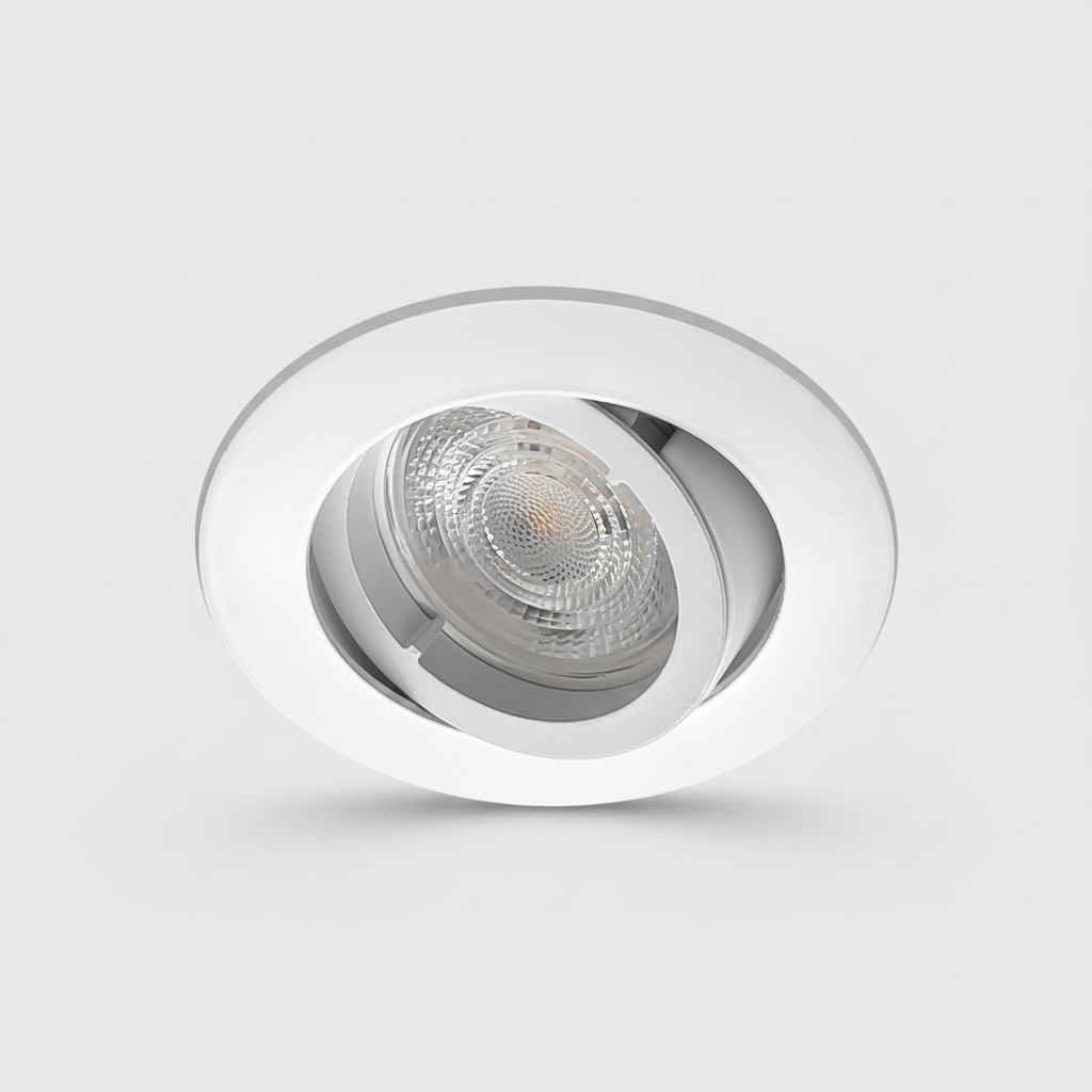 SPOT BOILEAU blanc et noir dimensions 82x25 mm IP20 ampoule GU10 non fournie